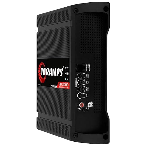 Taramps HD 3000 2 Ohms Black 1 Channel 3000 Watts RMS MAX Full Range Car Audio Monoblock LED Monitor Indicator Class D Amplifier Crossover, HD 3k thumbnail 6