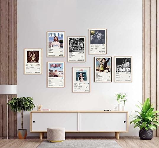 NILK Lana Poster Album Cover Limited Edition Posters (Set of 8) Unframed 8in X 12in(20 X 30cm) thumbnail 3