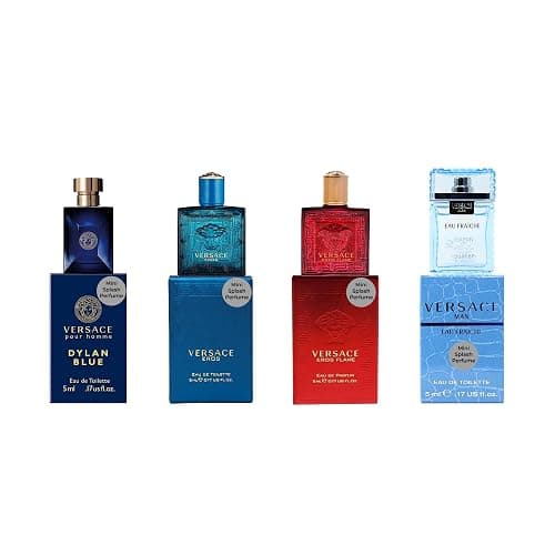 Versace 4 Piece Mini Gift Set for Men - Image 1