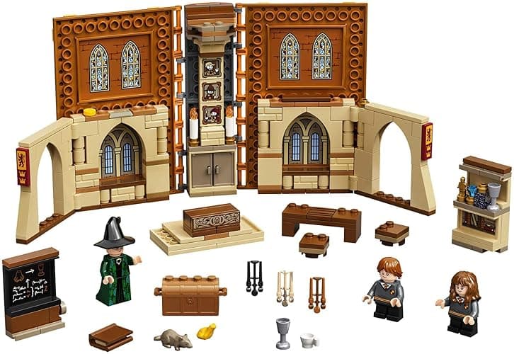 LEGO Harry Potter Hogwarts Moment: Transfiguration Class 76382 Professor McGonagall Room; Collectible Playset, New 2021 (240 Pieces) thumbnail 4