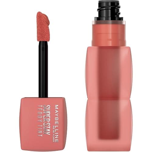 MAYBELLINE Super Stay Teddy Lip Tint, Long Lasting Matte Lipstick For Up To 12HR Wear, Skinnydip, 1 Count - Image 1