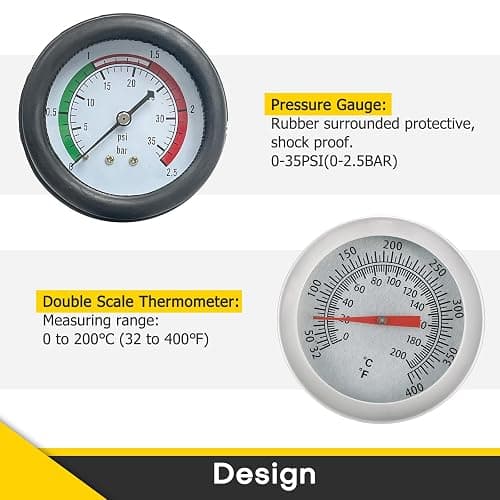 Acymner Radiator Pressure Tester Kit | 18PCS Coolant Pressure Tester Kit,Radiator Pressure Pump Cooling System Car Leak Tester Detector Tool Water Tank Adapter Auto Coolant Vacuum Purge Head Gasket thumbnail 4