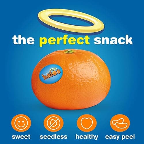 Wonderful Halos Mandarins, Sweet, Seedless, Easy Peel Mandarin Oranges - Healthy Food, Fresh Fruit, 3lb Bag thumbnail 3
