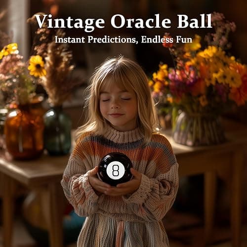 nuogae Mystic 8 Ball - Classic Fortune Telling Toy thumbnail 3