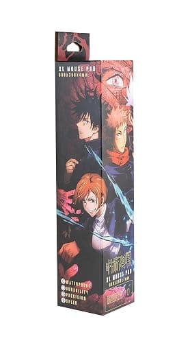 Grupo Erik XXL Mouse Pad - Jujutsu Kaisen Gifts | Gaming Desk Mat 31.5 x 13.8 inches Non-Slip Rubber Mat, Keyboard & Mouse Mat Large | Gaming Gifts Gamer thumbnail 4