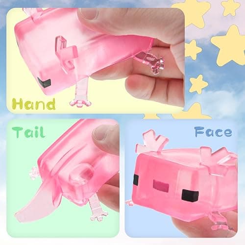Squishy Blobofish Toy, Pull, Stretch and Squeeze Stress Cute Fish Toy for Anxiety Relief, Funny Cute Sensory Toys for Autism, ADHD, Birthday, Christmas, Office, Stocking Stuffer Gift thumbnail 4