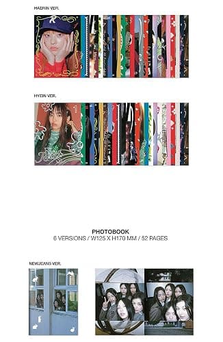 NEWJEANS OMG 1st Winter Single Album ( MESSAGE CARD Ver. - Random ) K-POP SEALED thumbnail 5