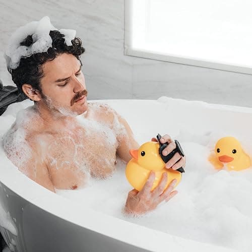 MANSCAPED® The Body Buffer Premium Silicone Scrubber for Nourishing, Cleaning & Exfoliating Your Skin - Lather Boosting Bristles with Ergonomic No-Slip Handle, Long-Lasting & Easy to Clean (1-Pack) thumbnail 8