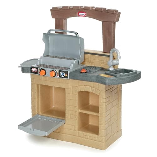 Little Tikes Cook 'n Play Outdoor BBQ , Brown thumbnail 4
