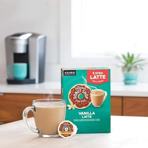 The Original Donut Shop Vanilla Latte, Single-Serve Keurig K-Cup Pods, Flavored Coffee, 20 Count thumbnail 10