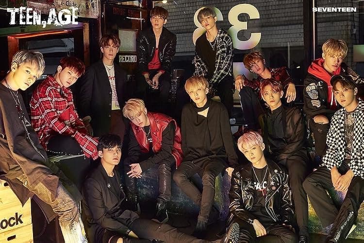 SEVENTEEN TEEN,AGE 2nd Album 4Ver SET+Photobook+Card+F.Poster+Sticker+etc+Tracking Number thumbnail 5