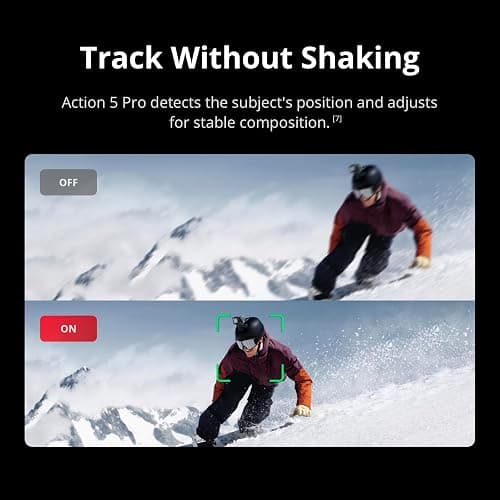DJI Osmo Action 5 Pro Adventure Combo, Action Camera 4K with 1/1.3" Sensor, 12h Extended Battery Life with 3 Batteries, Stabilization, Dual OLED Touchscreens, Mini Action Camera for Travel, Vlog thumbnail 3
