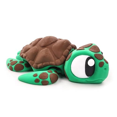VABAO 5.3 inches 3D Printed Animal Figurines, Articulated Fidget Toys, Flexible Zoo Themed Desk Decor, Gifts, Office Display, Collectible Miniature Animals for Boys and Girls - Image 1