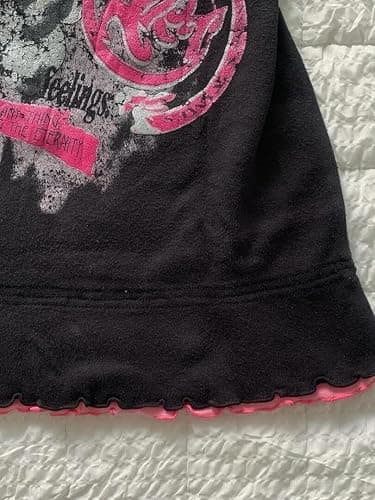 Emo 2000s Grunge Alt Shirt Y2K Vintage Harajuku Cutecore Indie T-Shirts Teen Girl Scene Clothes thumbnail 4