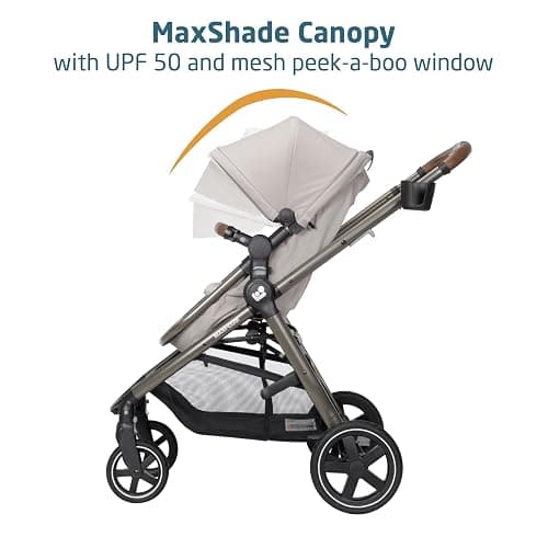 Maxi-Cosi Zelia™ Luxe 5-in-1 Modular Travel System - New Hope Tan - Travel System thumbnail 14
