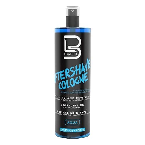 L3 Level 3 After Shave Spray Cologne - Softens Skin - Refreshes and Relieves Face and Skin - Moisturizing Formula Level Three After Shaving 13.5 floz/ 400ml - Image 1