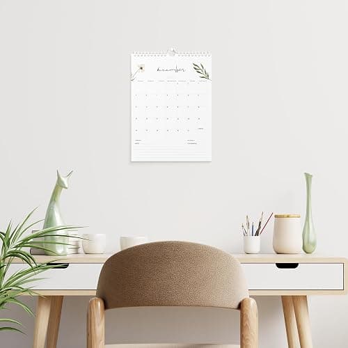 Karto Wall Calendar 2026-2027 8.5x11 in - Flowers | July 2026 to December 2027, Vertical, Boosts Productivity, Easy Monthly Planning thumbnail 2