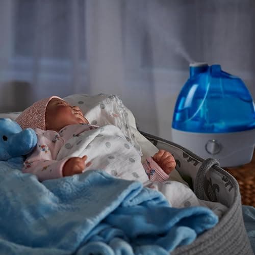 AquaOasis® Cool Mist Humidifier (2.2L Water Tank) Quiet Ultrasonic Humidifiers for Bedroom & Large room - Adjustable -360 Rotation Nozzle, Auto-Shut Off, Humidifiers for Babies Nursery & Whole House thumbnail 3
