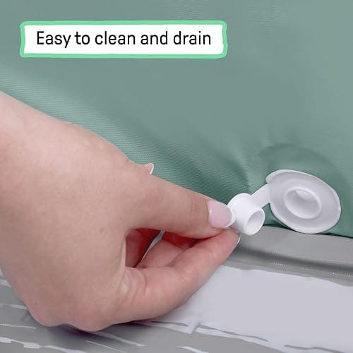 Ingenuity Tuckaway Toddler Folding Tub, Converts Shower to Tub, Folds to Store, Easy to Clean, No Assembly Required, Portable Baby Bathtub for Travel, 12M-5Y thumbnail 11