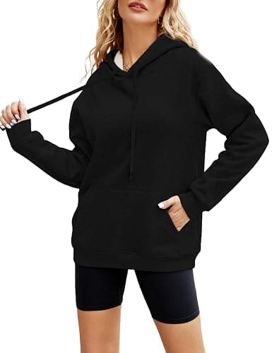 Yeokou Women's Winter Hoodies Pullover Sherpa Fleece Warm Heavyweight Sweatshirt thumbnail 2