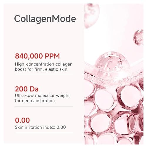 CANDORLOV Overnight Collagen Lifting Face Mask 5 Sheets, Korean Face Lifting Deep Hydrogel Mask for Glass Skin, Anti-Aging with PDRN, Hyaluronic Acid for Elasticity, Firmness thumbnail 4