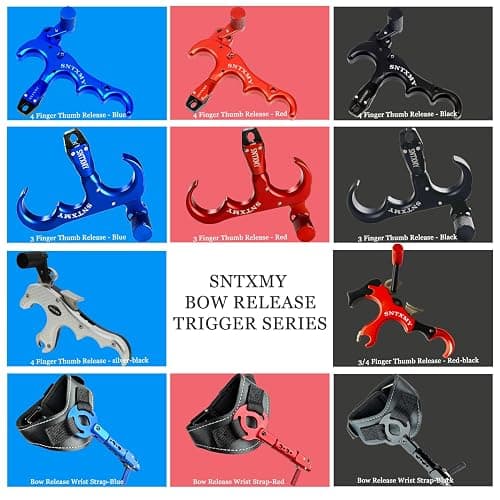 sntxmy Bow Release for Compound Bow, Archery Release Trigger, Compound Bow Release, Thumb Release. thumbnail 3