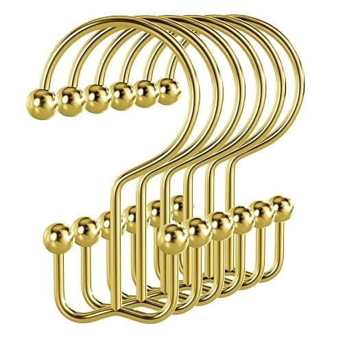 Shower Curtain Hooks  - Image 1