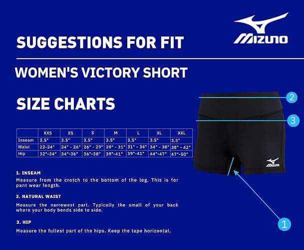 Mizuno Victory 3.5" Inseam Volleyball Short thumbnail 5