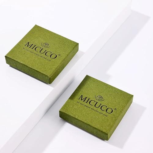 micuco Gold Hoop Earrings for Women, Gold Chunky Hollow Thick Hoops Earrings for Women thumbnail 7