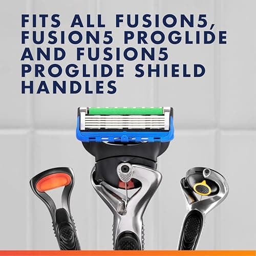 Gillette Fusion5 ProGlide Men's Razor Blade Refills, 12 Count, Mens Blades thumbnail 6