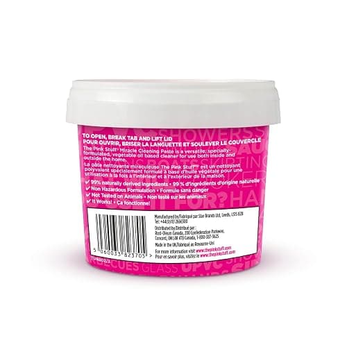 Stardrops The Pink Stuff Cleaning Paste 500g, Multi Purpose Cleaner for Kitchen, Bathroom, Tiles, Glass, Shower, Oven, Sink, Stainless Steel, Removes Grease, Grime & Stains thumbnail 4
