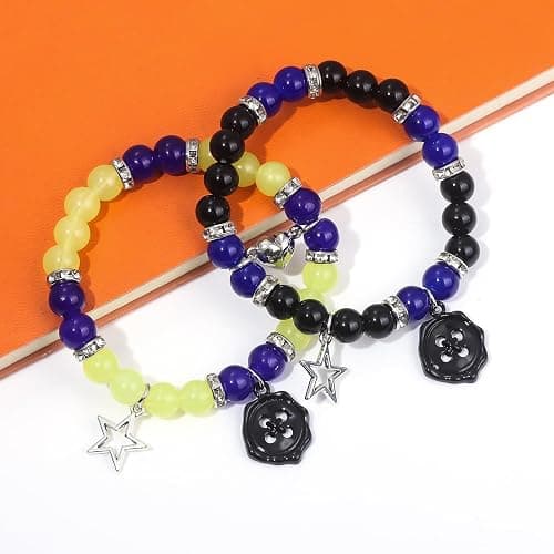 BFF Wybie Matching Bracelet Halloween Merchandise Friend Gifts Stuff Jewelry Costume Accessories for Cosplay thumbnail 7