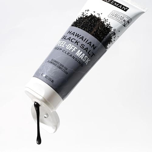 Freeman Exotic Blends Hawaiian Black Salt Peel Off Facial Mask, 6 fl.oz./175 mL Tube thumbnail 6