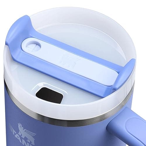 Stanley Quencher H2.0 Tumbler with Handle and Straw 40 oz | Flowstate 3-Position Lid | Cup Holder Compatible for Travel | Insulated Stainless Steel Cup | BPA-Free | Hydrangea thumbnail 4