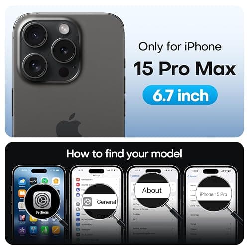 TAURI 4 in 1 for iPhone 15 Pro Max Screen Protector | 1 Dust Free Easy Installation Tool + 3 Pack Tempered Glass Film, 9H Hardness Bubble Free HD Screen Protector for 15 ProMax thumbnail 2