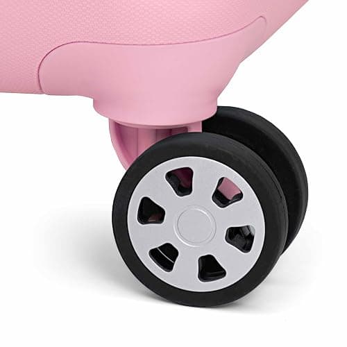 Traveler's Choice Pagosa Indestructible Hardshell Expandable Spinner Luggage, Pink, 26-Inch Medium thumbnail 11