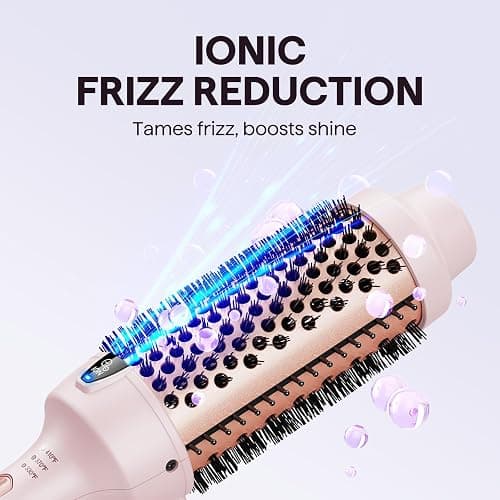 Wavytalk Thermal Brush, Blowout Express 1.7 Inch Blowout Brush, Negative Ion Technology for Creating Smooth Relax Blowouts, Give The Hair Body and Shine, Millennial Pink thumbnail 2