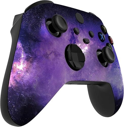 Microsoft Xbox Series X/S Wireless Bluetooth Controller Xbox Series Custom Soft Touch Galaxy Compatible with Xbox One thumbnail 3