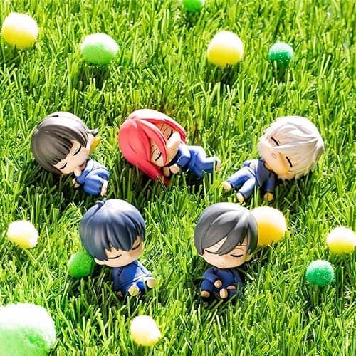 QAHEART Isagi Yoichi Figures 5PCS Seishiro Nagi Anime Figure 1.97IN | Chigiri Hyoma/Bachira Anime Figure, Cute Mini Statues, PVC, Desk Cake Decoration thumbnail 4