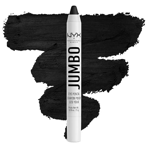 NYX PROFESSIONAL MAKEUP Jumbo Eye Pencil, Blendable Eyeshadow Stick & Eyeliner Pencil - Black Bean (Black) thumbnail 7