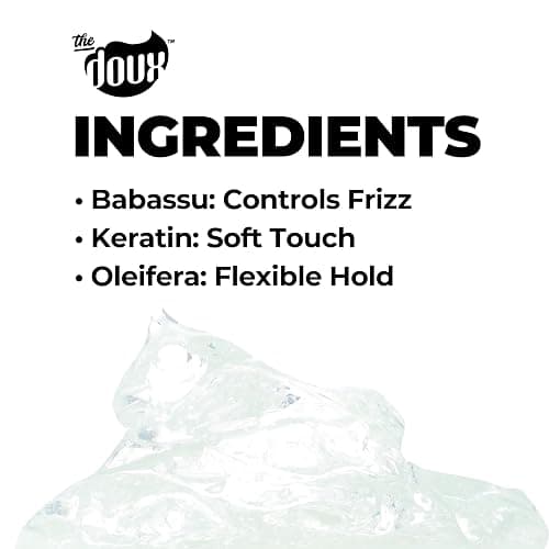 The Doux BIG POPPA Curl Defining Gel for Curly Hair – Frizz Control Styling Gel with Babassu Oil for Long-Lasting Shine & Soft Hold – Non-Crunch Hair Gel for Women, Coils, Waves & Curls thumbnail 5