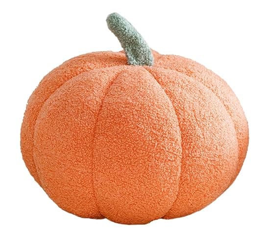 Maxpetus 3D Simulated Pumpkin Pillow Plush Pillow Sofa Cushion (7.8inch, Orange) - Image 1