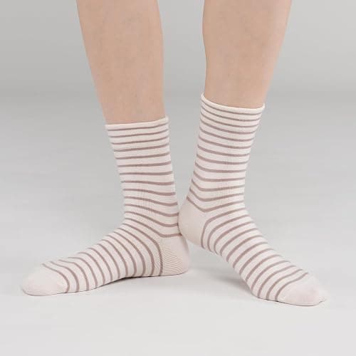 Womens Cotton Crew & Ankle Socks, Cute Floral Ruffle Colorful Tube Size 6-9 thumbnail 9