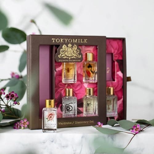 TOKYOMILK Eau de Parfum Discovery Set, 6 Alluring 0.23 fl oz Fragrance Bottles, Luxury Long-Lasting Mini-Perfume Sampler for Women, Exciting Scented Feminine Holiday Gift Set thumbnail 5