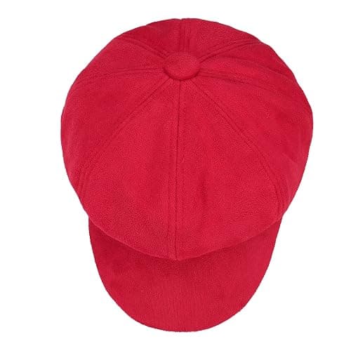 Newsboy Cabbie Baker boy hat Beret Cap for Women Pageboy Visor Paperboy Hat Sailor Fiddler Hat Adjustable thumbnail 2