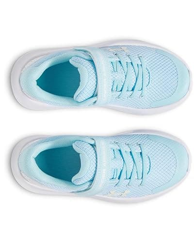 Under Armour Unisex-Child Pre School Surge 4 Alternate Closure Running Shoe - 13.5 Little Kid - (494) Stream/Stream/Iridescent thumbnail 2