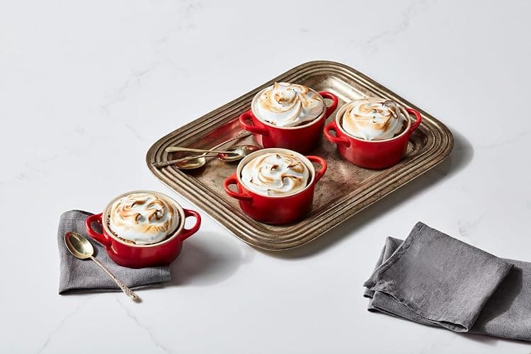 Le Creuset Stoneware Mini Round Cocotte, 8 oz., Marseille thumbnail 8