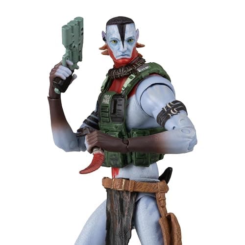 McFarlane Toys- Avatar: Fire and Ash Quaritch (Ash Warrior) 7in Action Figure McFarlane Collector Edition - Image 1