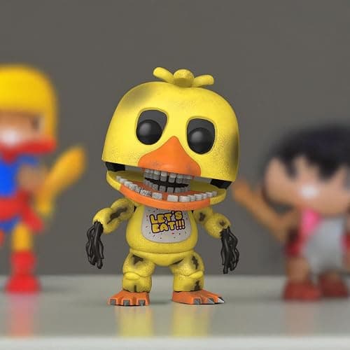 Funko Pop! Games: Five Nights At Freddy's (FNAF) - Withered Chica the Chicken - Five Nights At Freddy's - Collectable Vinyl Figure - Gift Idea - Official Merchandise - Toys for Kids & Adults thumbnail 2