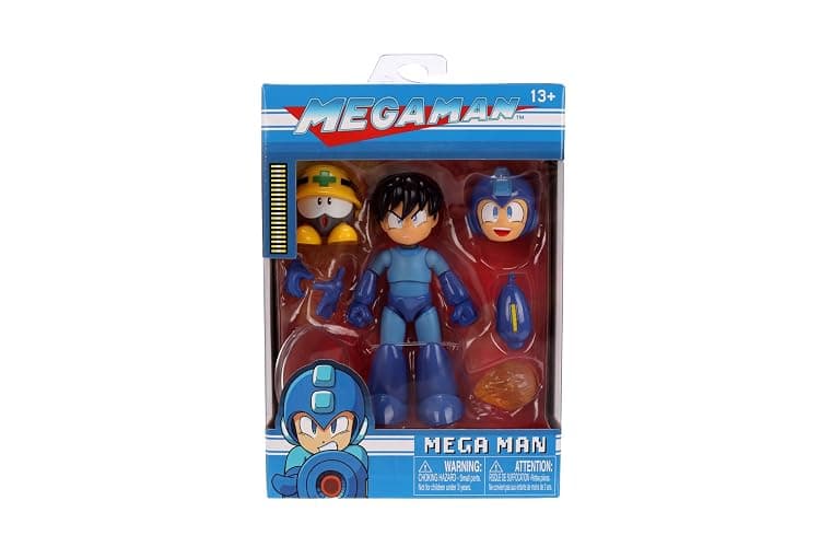 Jada Toys Mega Man Wave 3 Action Figure with Neo Metal Figure 1:12 Deluxe Scale 6" Tall, Fully Articulated, Collector Packaging thumbnail 3